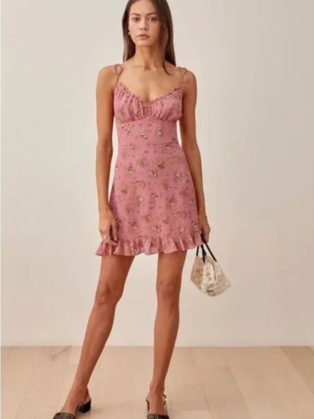Reformation Esther Dress - Rosato (NWT)